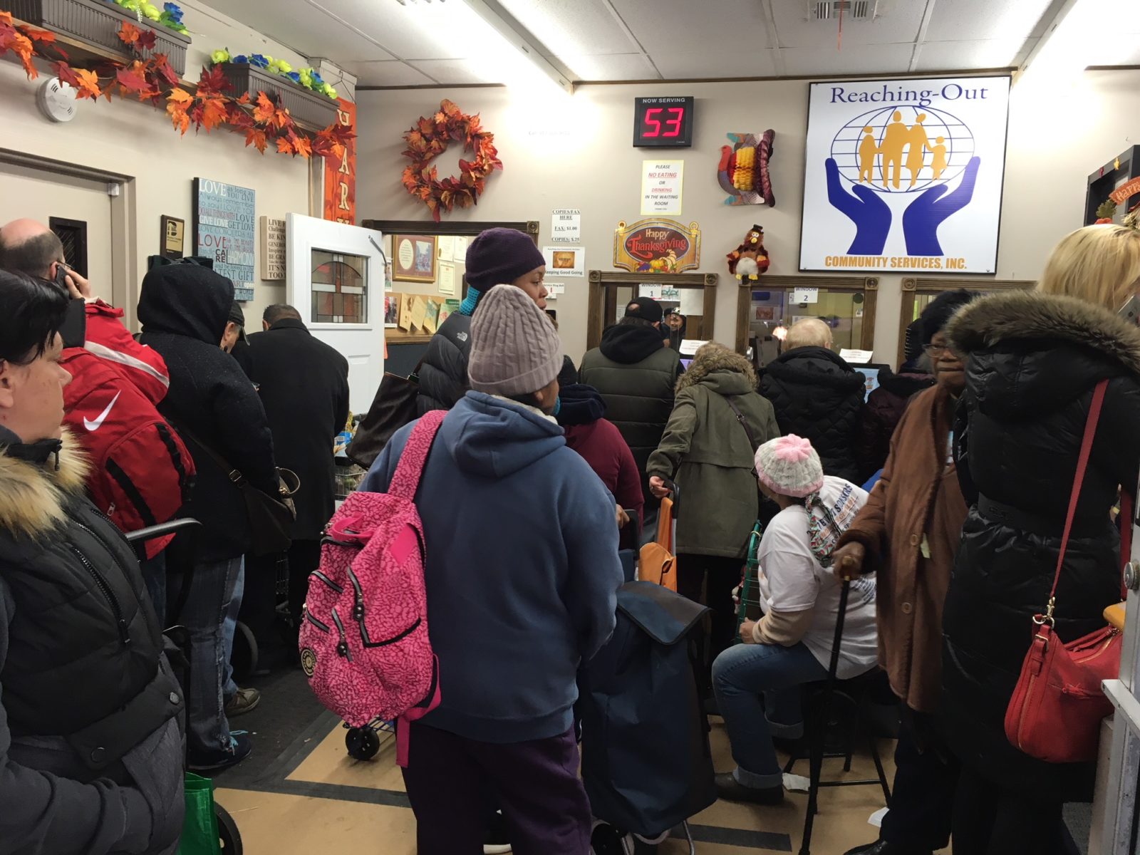 Thanksgiving Pic Reaching Out Community Services Food Pantry