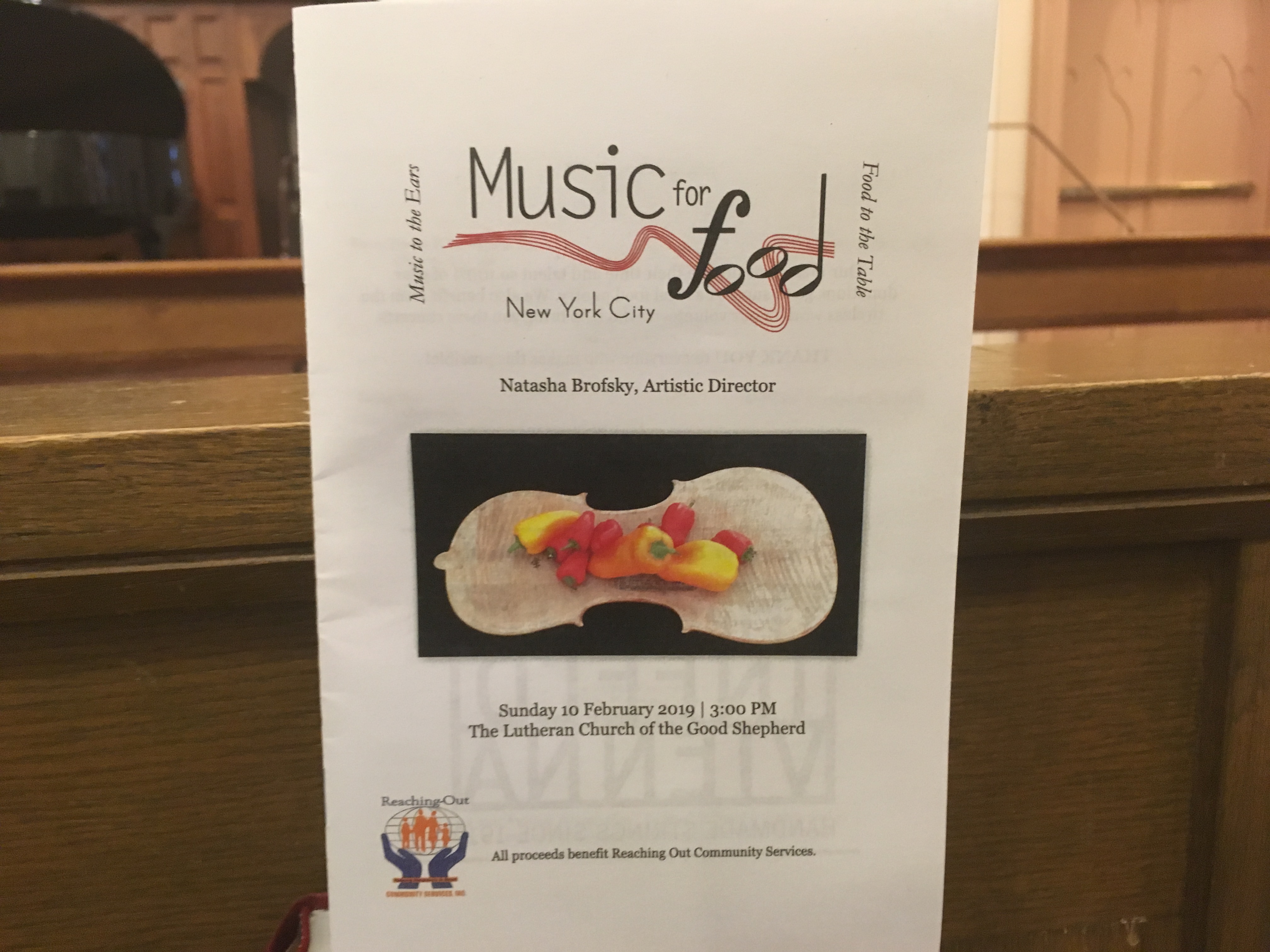 Music For Food Supports Our Food Program Reaching Out Community